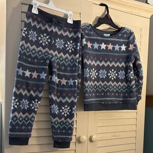 Garanimals Blue and White Snowflake Kids Set